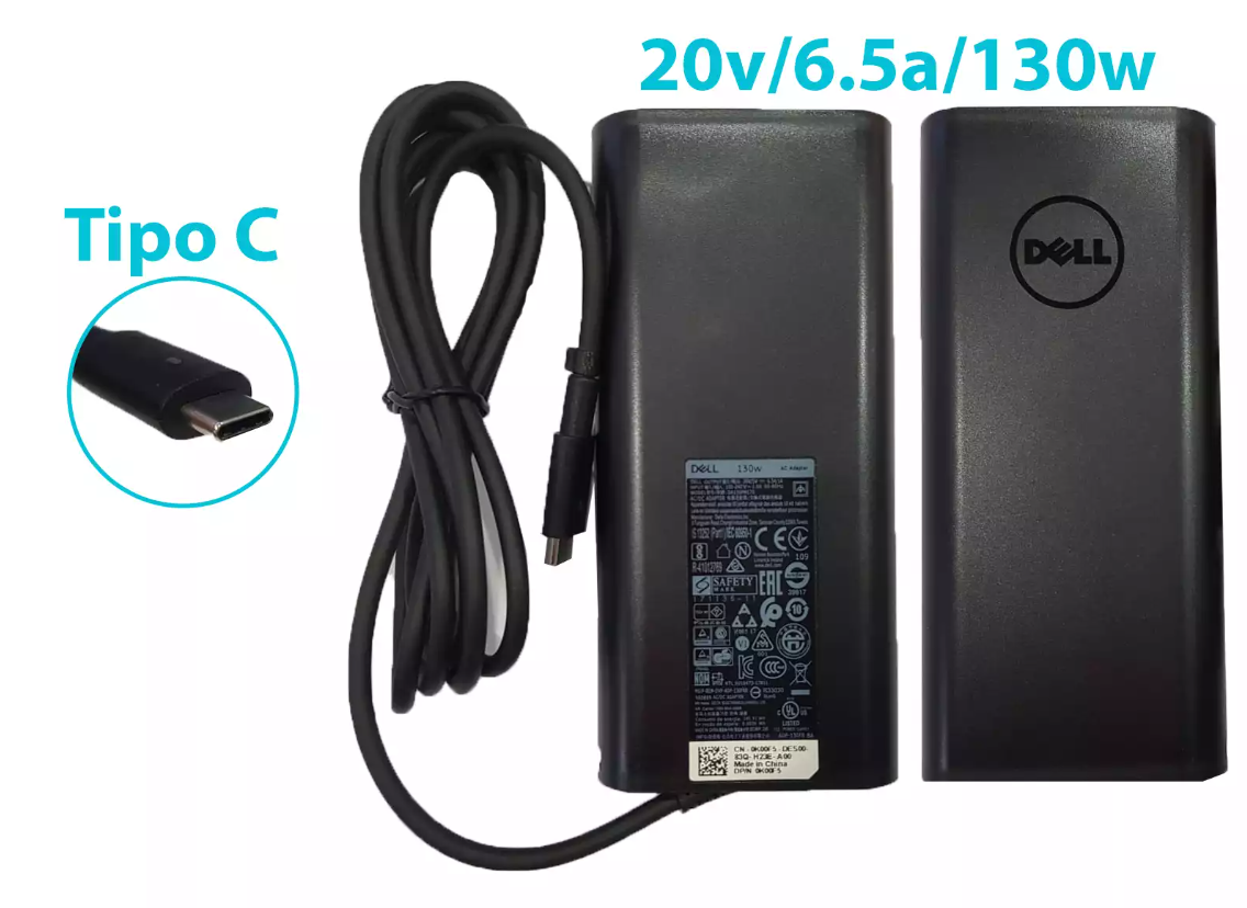 Cargador dell 130w